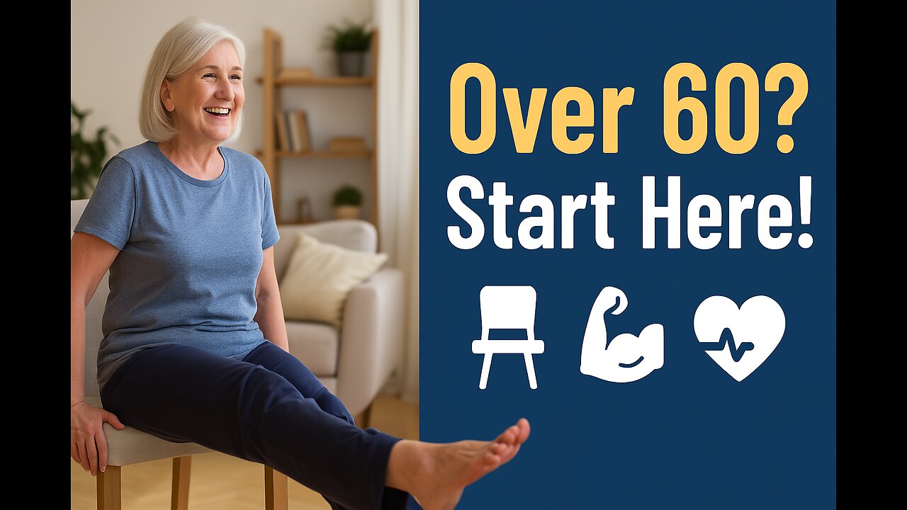 10 Gentle Daily Exercises for Seniors Over 60 | Improve Balance, Flexibility & Strength at Home