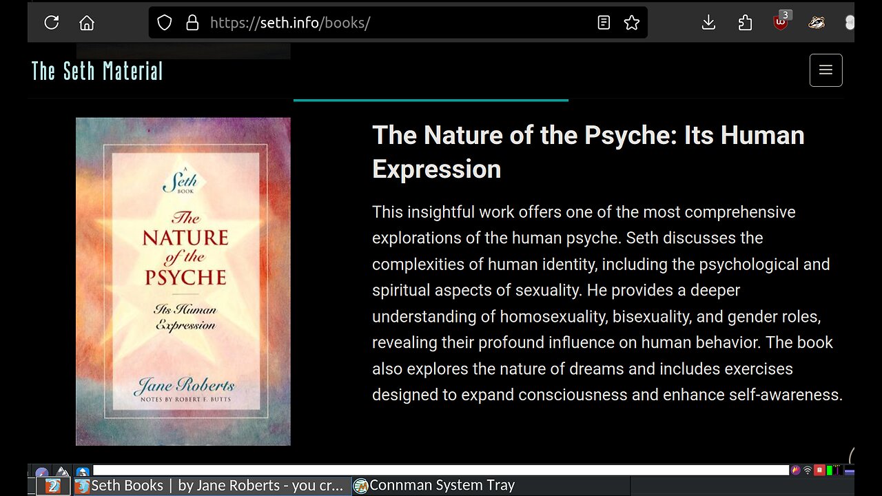 The Nature of the Psyche (by Jane Roberts) Sethbook4