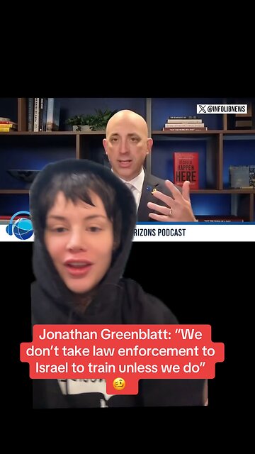 Jonathan Greenblatt CAN’T STOP LYING