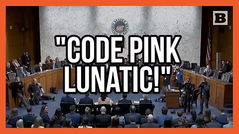 "Lunatic!" Code Pink Protesters Disrupt Hearing, Get Booted