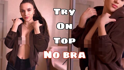 [4K] Undo Tops Try On Haul | No BRA | 2025