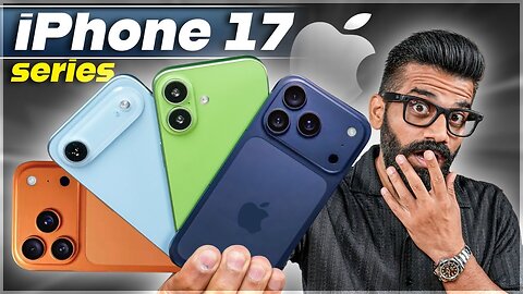 iPhone 17 Series Exclusive First Look - Crazy New Upgrades Coming🔥🔥🔥
