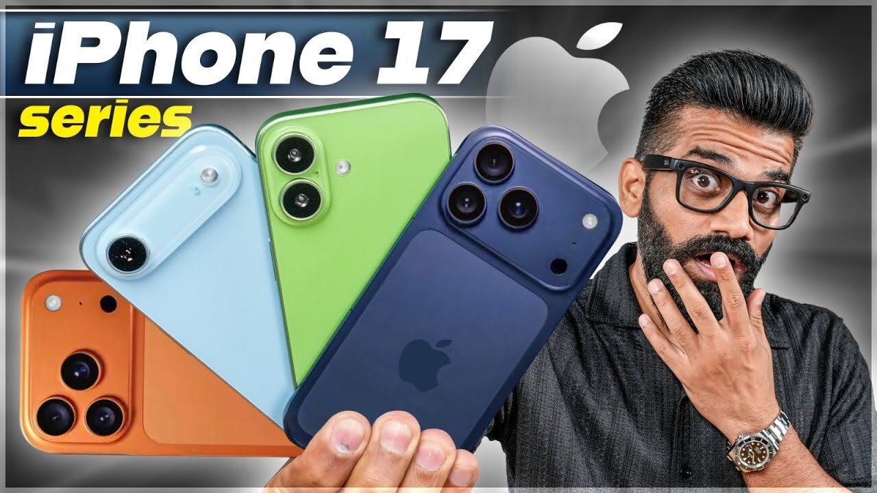 iPhone 17 Series Exclusive First Look - Crazy New Upgrades Coming🔥🔥🔥