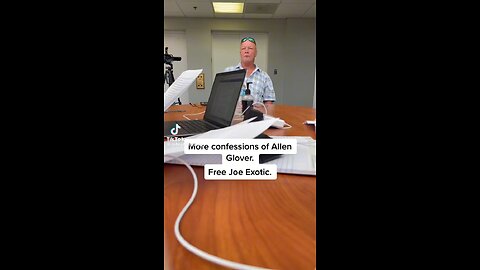 Allen Glover of Tiger King confesses to perjury and more.