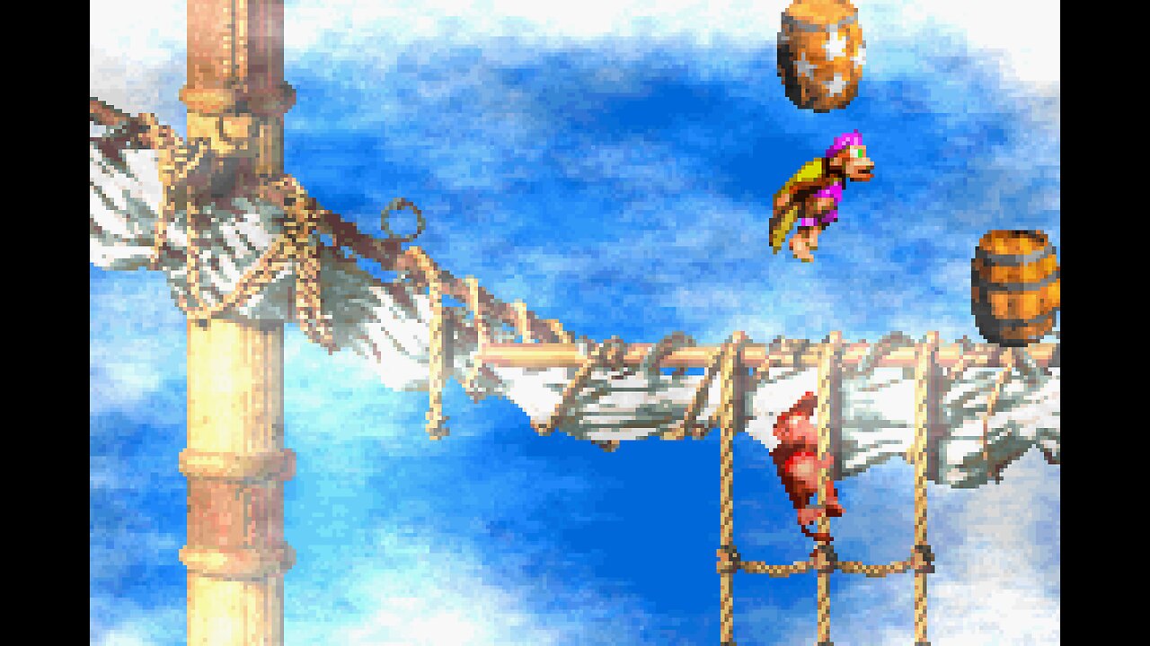 After 10 long months... I'm finally back on Donkey Kong Country 2.