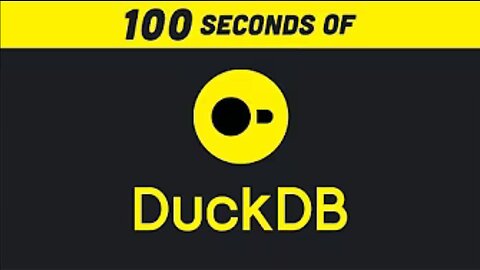 🦆⚡ DuckDB Explained in 100 Seconds! | Quick Database Crash Course