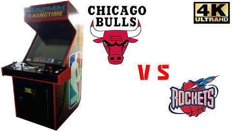 NBA Maximum Hangtime - Arcade - Chicago Bulls vs. Houston Rockets