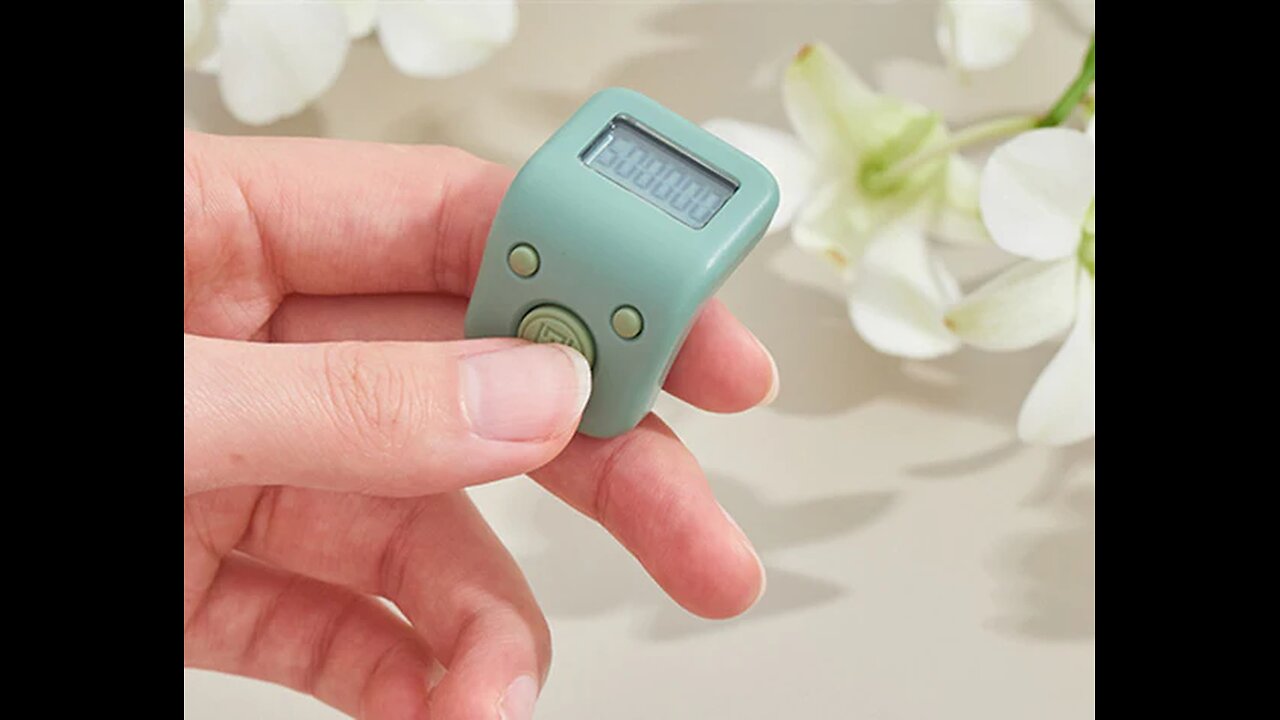 New Waterproof Swim Finger Counter