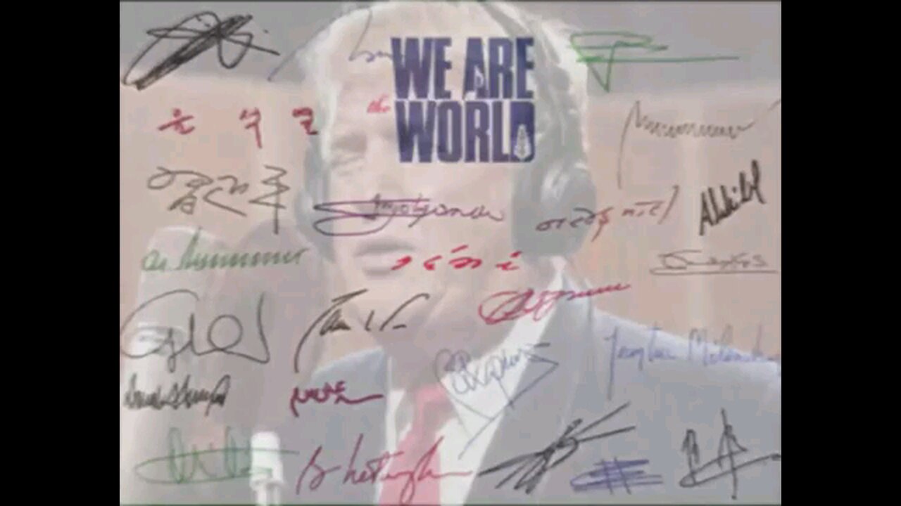 We Are The World By World Leaders- If Nothing Else AI Can Be Good For A Laugh