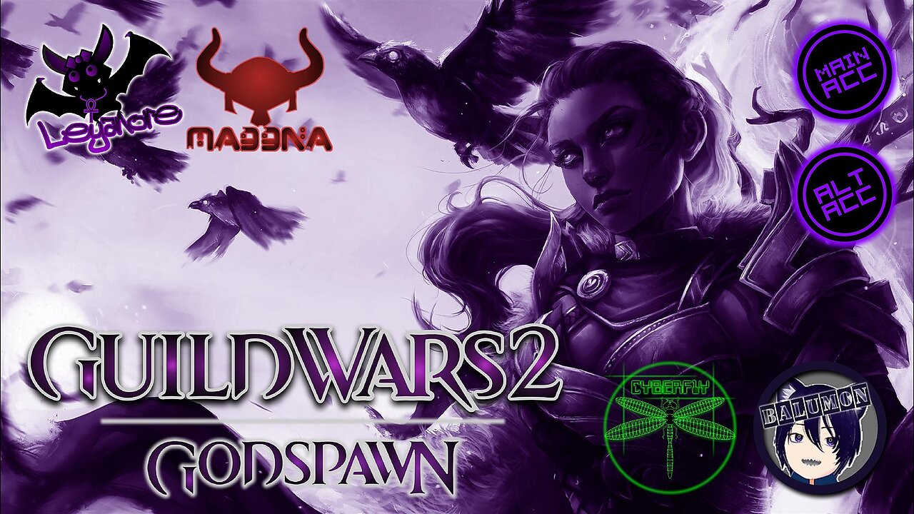 [Co-op] Guild Wars 2 with MADDNA, BaLuMon & Cyberf1y ~ Fractals