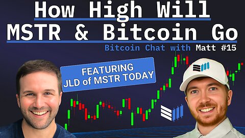 How High Will MSTR & Bitcoin Go - Featuring MSTR Today