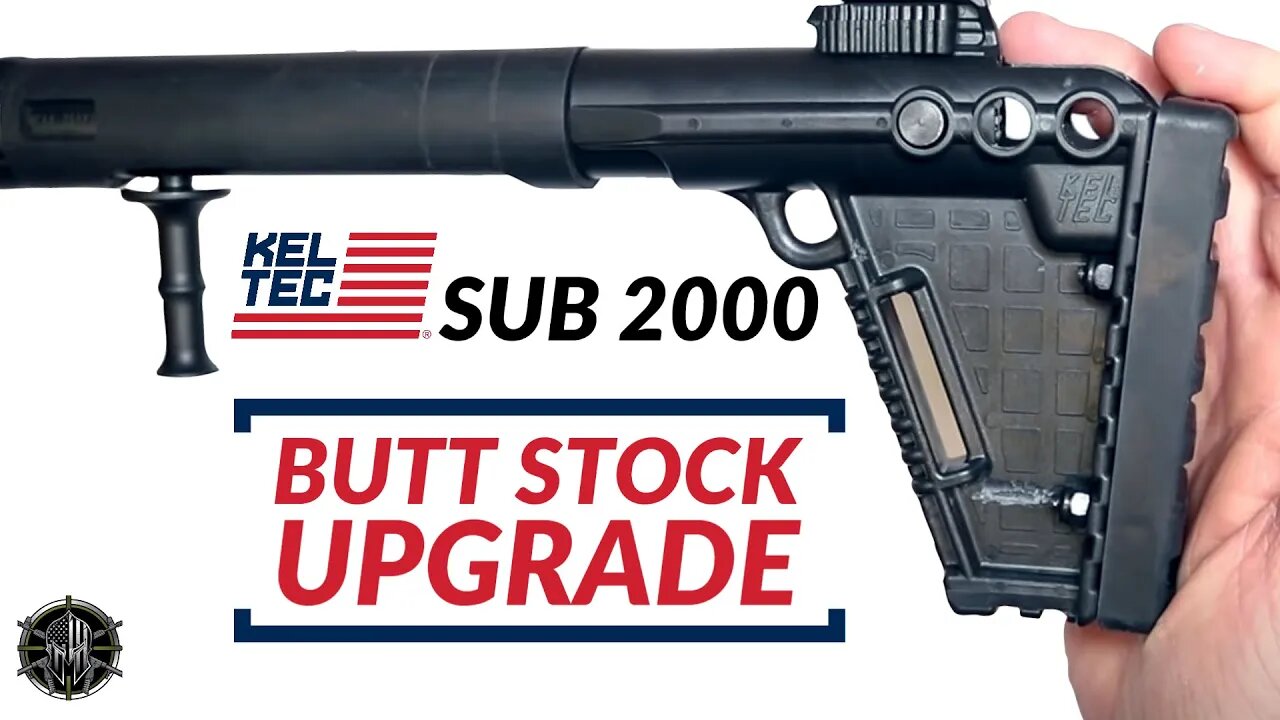 KEL TEC SUB 2000 Buttstock Pad to Upgrade KEL TEC SUB 2000 Buttstock by M*CARBO