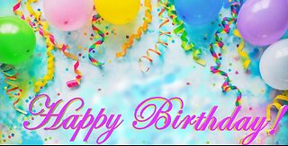 Happy Birthday 3D - Happy Birthday - Happy Birthday To You - Happy Birthday Song Video Card