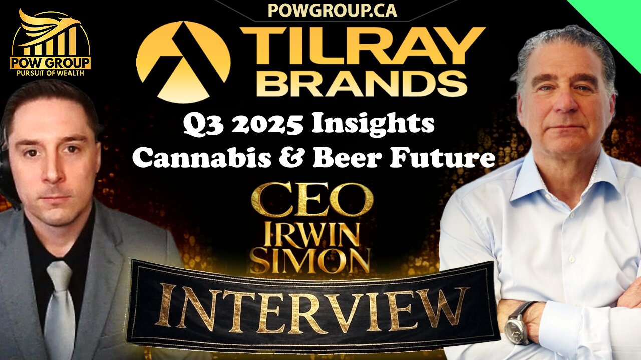 Tilray CEO Interview: Q3 2025 Earnings, Cannabis & Craft Beer Growth