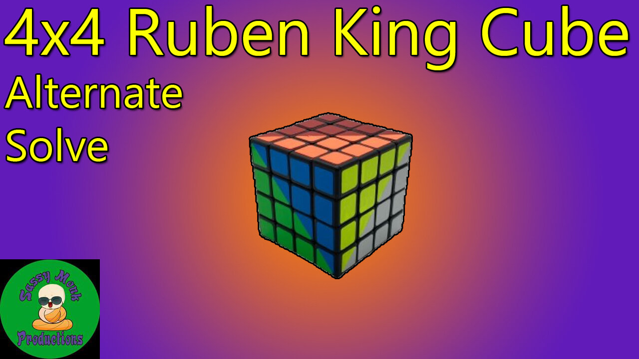 4x4 Ruben King Cube Alternate Solve