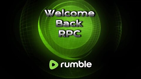 Welcome back RPC. Daily upload pipe chat.