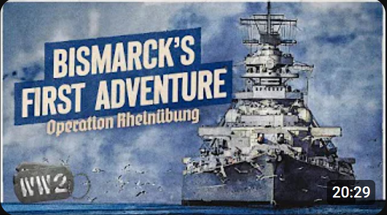 ⚓ The Bismarck’s First Mission Begins 🔥 | Part 1 – Into the North Atlantic