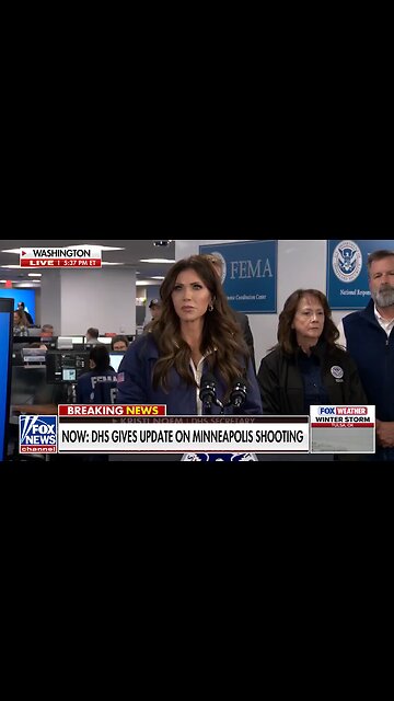 Kristi Noem SHUTS DOWN Reporter Over Minneapolis Shooting