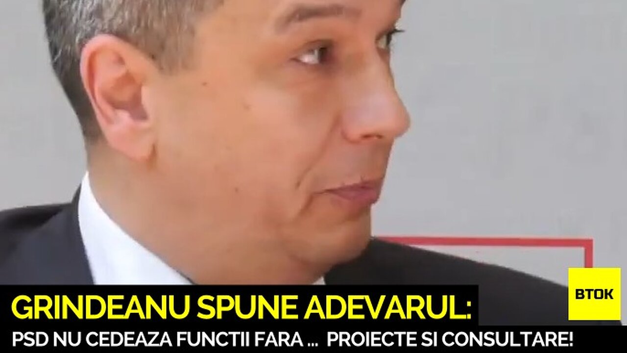 🗣️ GRINDEANU SPUNE ADEVARUL: PSD NU CEDEAZA FUNCTII FARA PROIECTE SI CONSULTARE! 🏛️📊