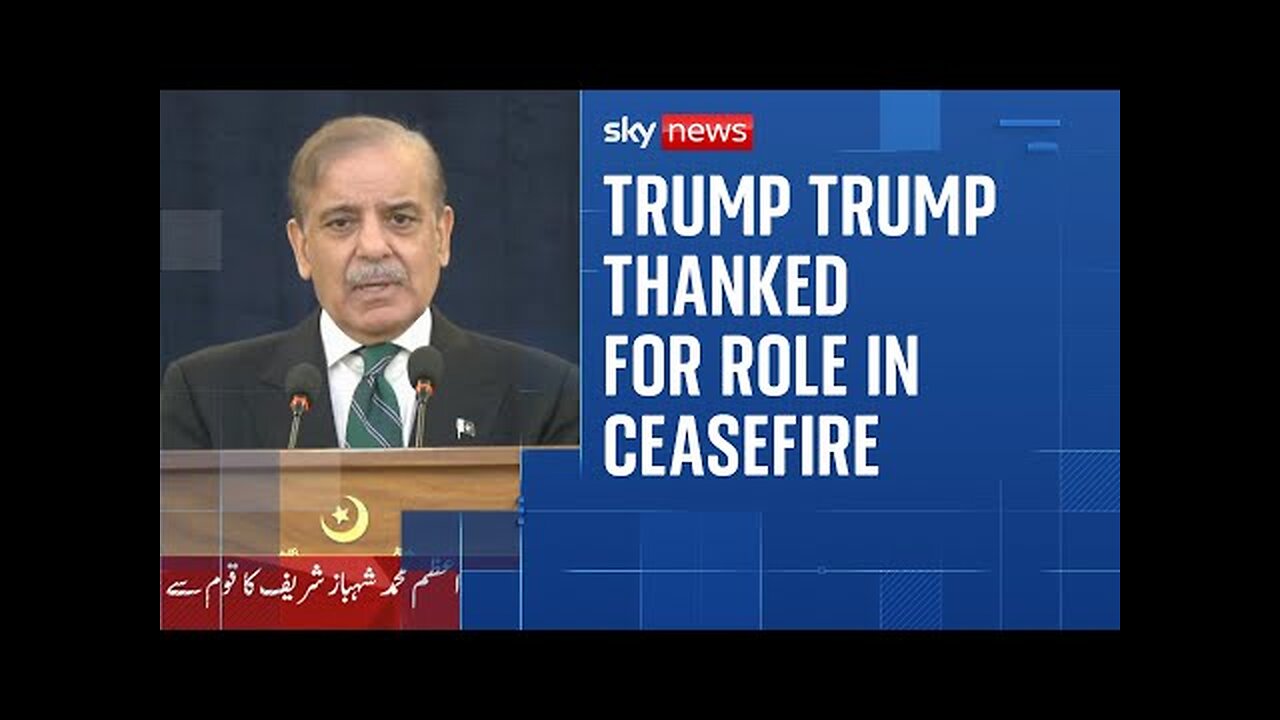 Trump played pivotal and paramount role in ceasefire says Pakistan s Prime Minster