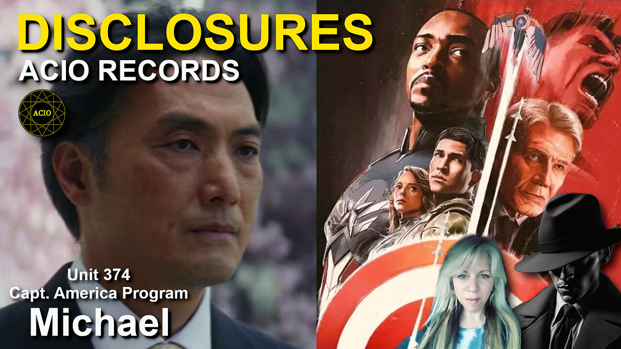 ACIO RECORDS - Michael from Unit 374 - Capt. America Program - Time Traveler - Scientist