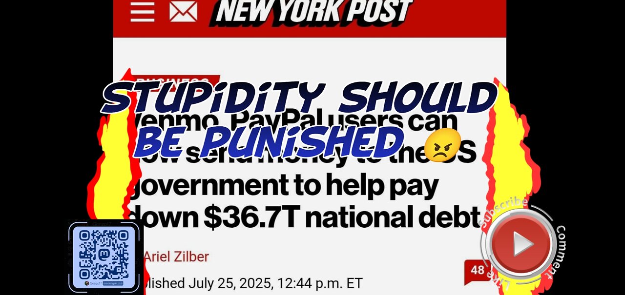 Stupidity should be punished