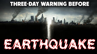 Three-Day Warning Before Earthquake 12/08/2025