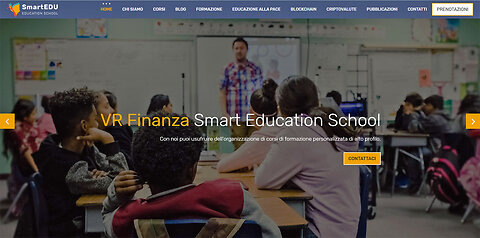 Presentation of VR Finance Smart Education School: Financial, Digital and Real Estate Training