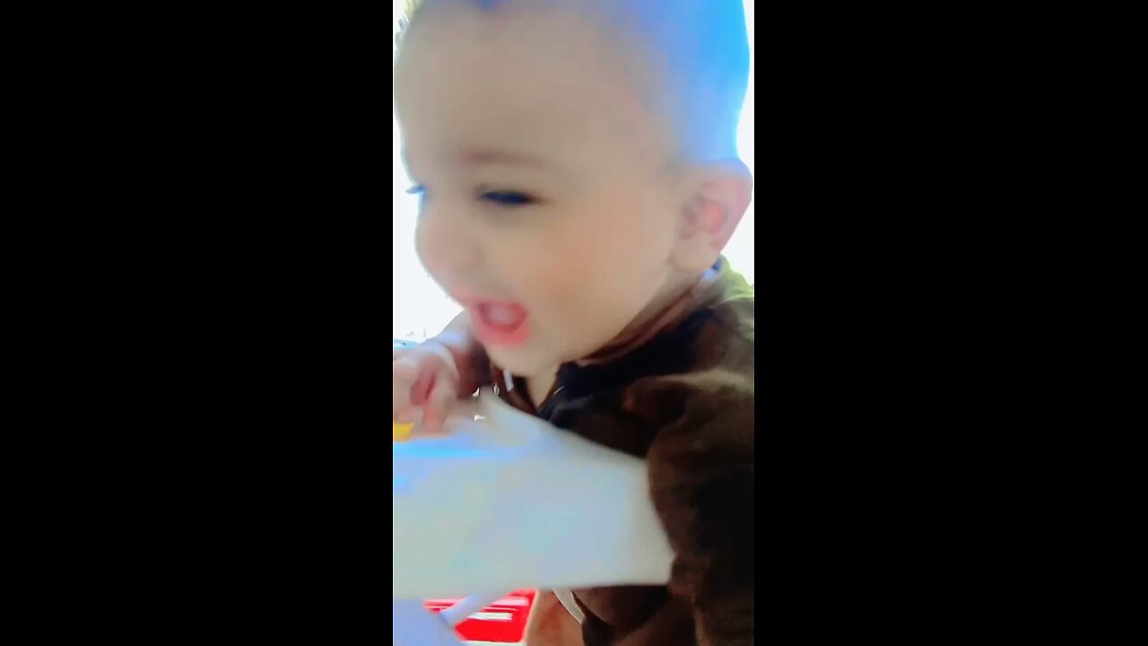 My Son Sultan Badshah is laughing 😂