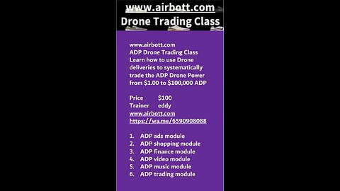 https://www.airbott.com/ Drone Power Trading