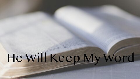 He Will Keep My Word - John 14:23-29 - 6th Sunday of Easter, May 25, 2025