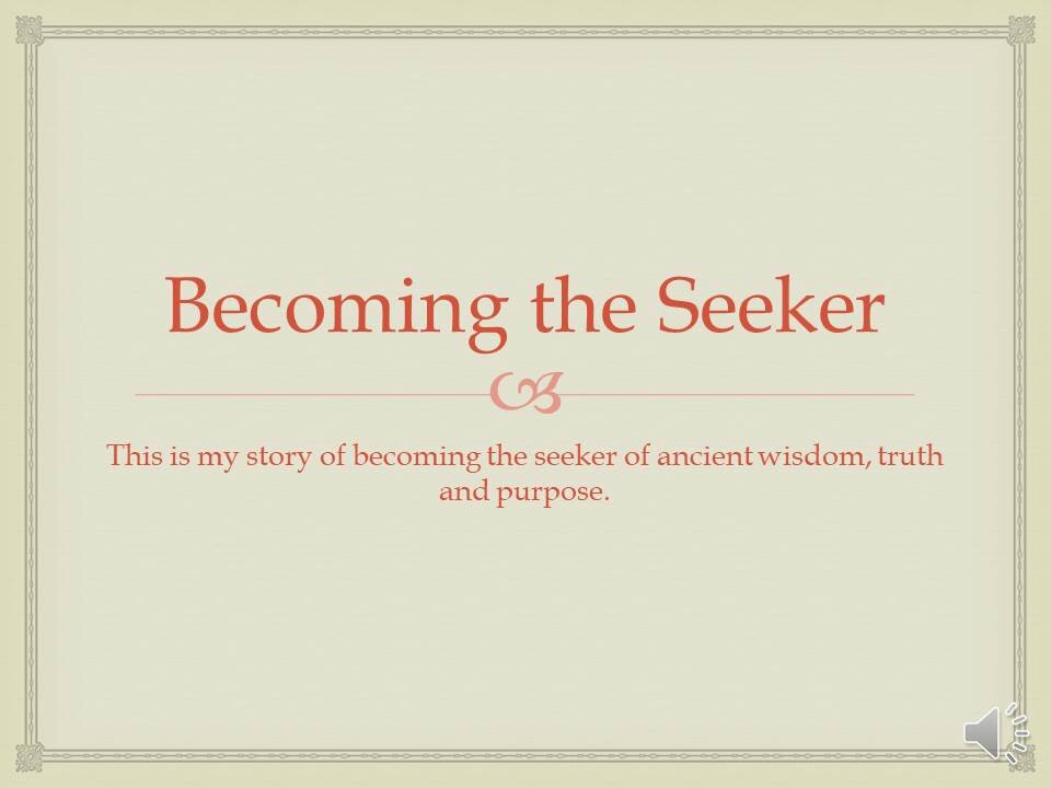 Healing the Divine Masculine Pt 2 Becoming the Seeker