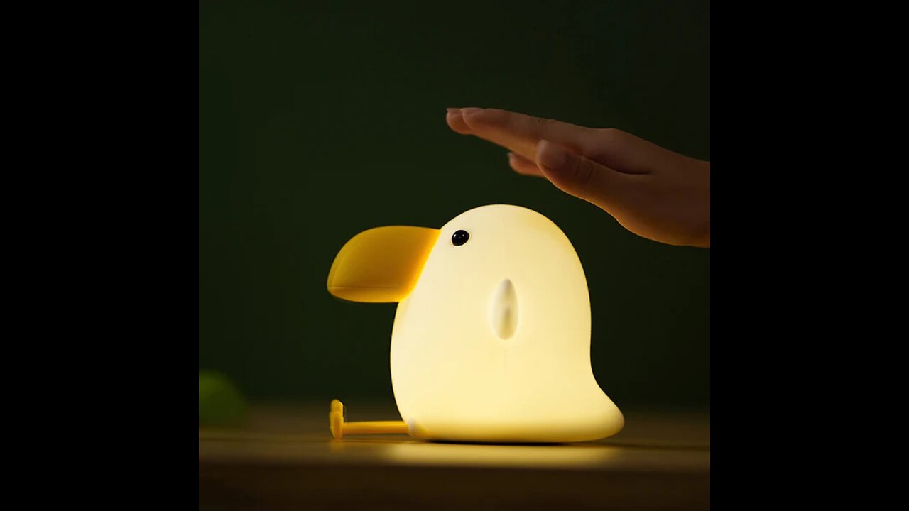 Wireless Rechargeable Bedside Lamp, with Dimmable Warm Light, RGB Light & Auto-Off Timer