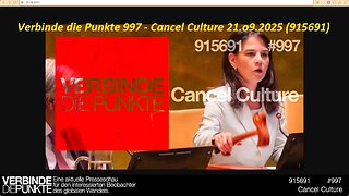 Verbinde die Punkte 997 - Cancel Culture 21.o9.2025 (915691)