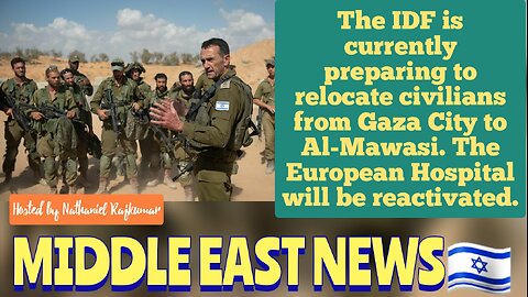 MIDDLE EAST NEWS REPORT AUGUST 23RD 2025