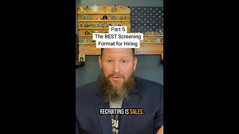 The Best Screening Format For Hiring Pt 5