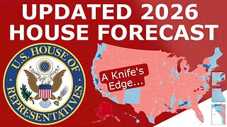 Updated 2026 House Map Prediction (April 28, 2025)