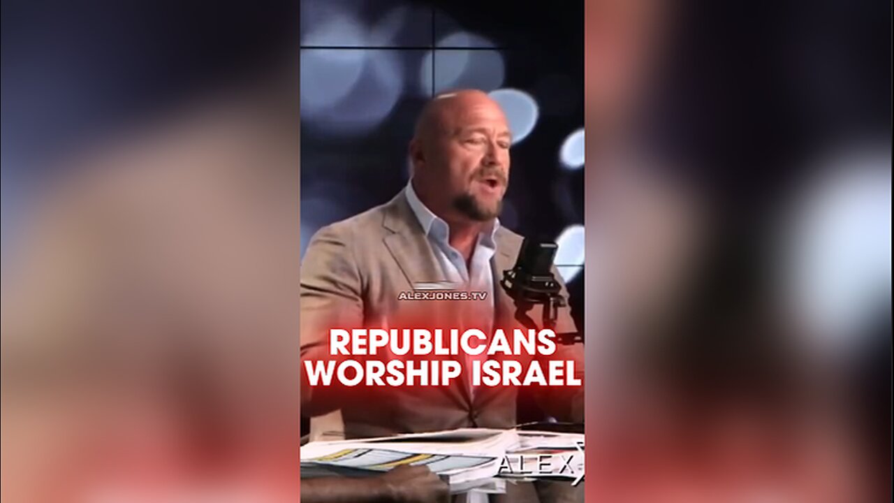 Alex Jones & Myron Gaines: Republicans Want To Deport Anyone That Criticizes Israel - 4/3/25