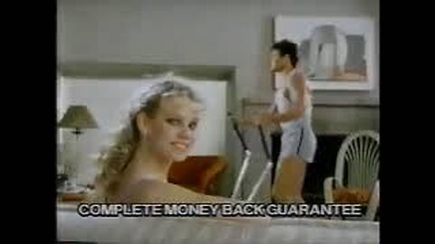 Easy Glider Cross Country Ski Track Exercise Equipment TV Commercial from 1988