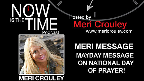 MAYDAY MESSAGE ON NATIONAL DAY OF PRAYER! MUST WATCH!
