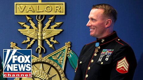Medal of Honor recipient opens up about reenlisting in the Marines