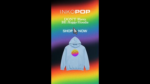 DON'T WORRY BE HAPPY HOODIE