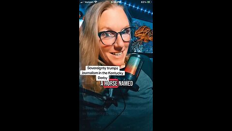 Sovereignty wins over Journalism in Kentucky Derby 2025. A simulation, we live in a simulation