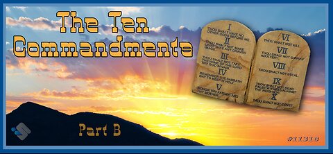 David J. Smith - 1131B - The Ten Commandments (Pt. B)