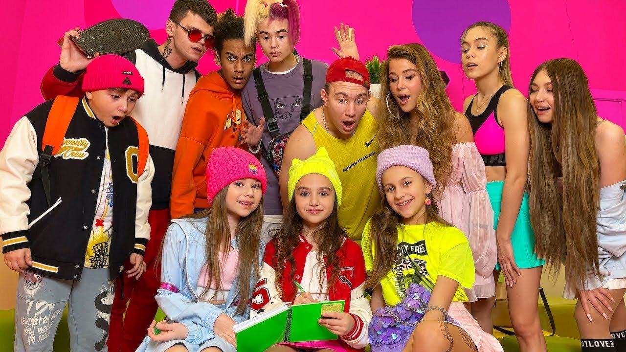 ¿Cómo preparar una fiesta escolar? Las niñas piden deseos.