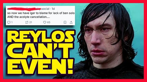 Disney CANCELED Ben Solo/Kylo Ren Movie and Reylos are MAD! | Clownfish TV