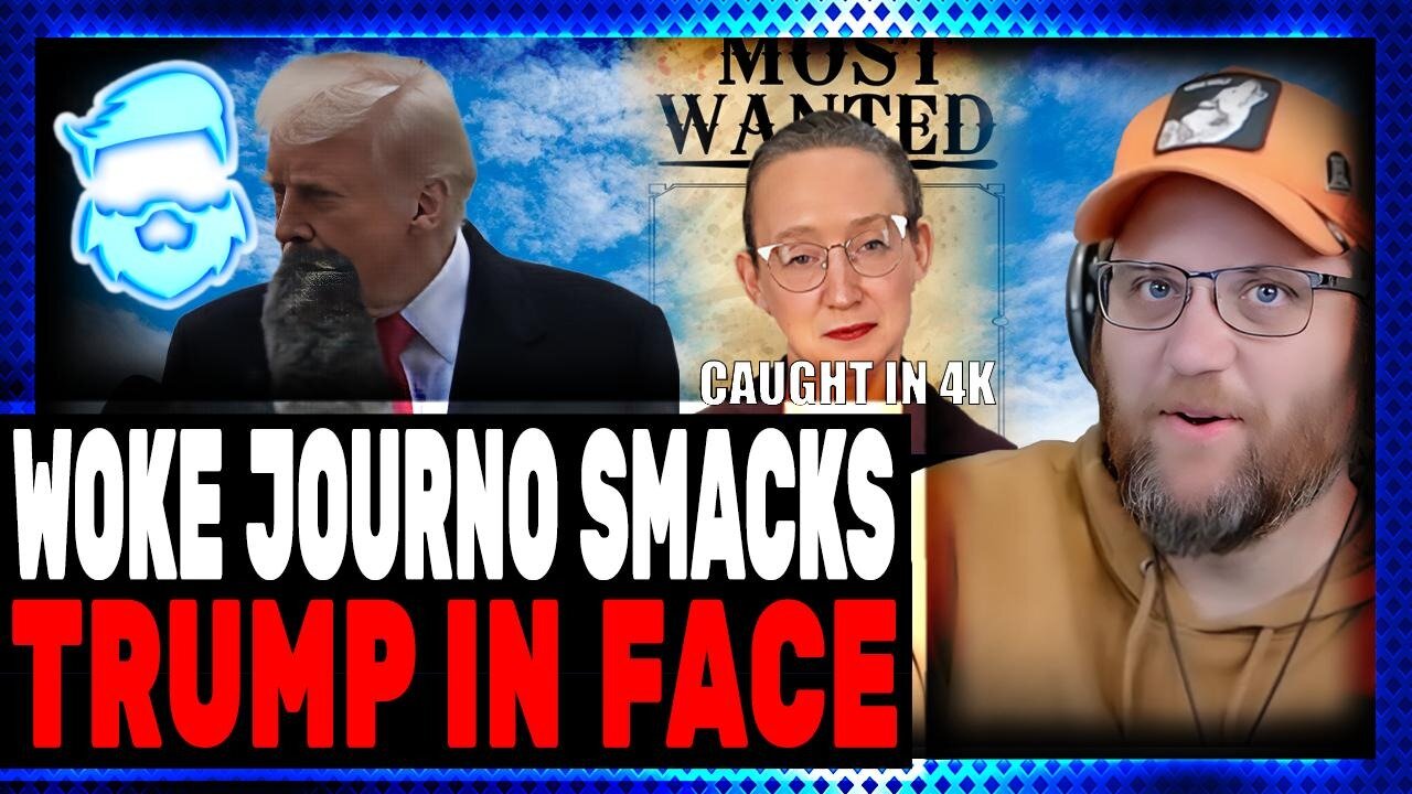 Donald Trump SMACKED IN FACE By Woke Reporter & The DARK Reason This Is A Big Deal! She's In Hiding!