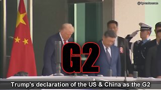 US President, Donald Trump, Introduce G2: USA + China