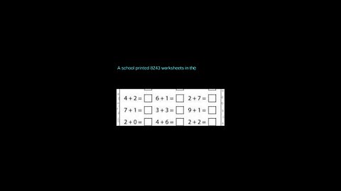 maths addition and subtraction problems