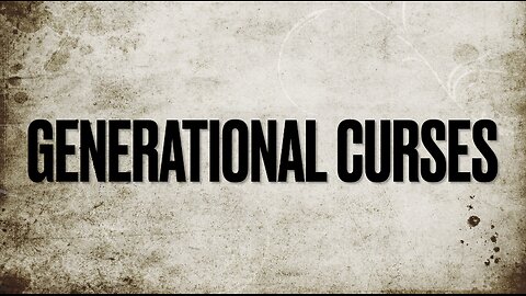 What is a generational curse? Dr. Sheva Johnson
